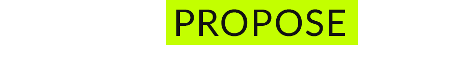 WE WILL PROPOSE THE BEST PLAN FOR YOU.